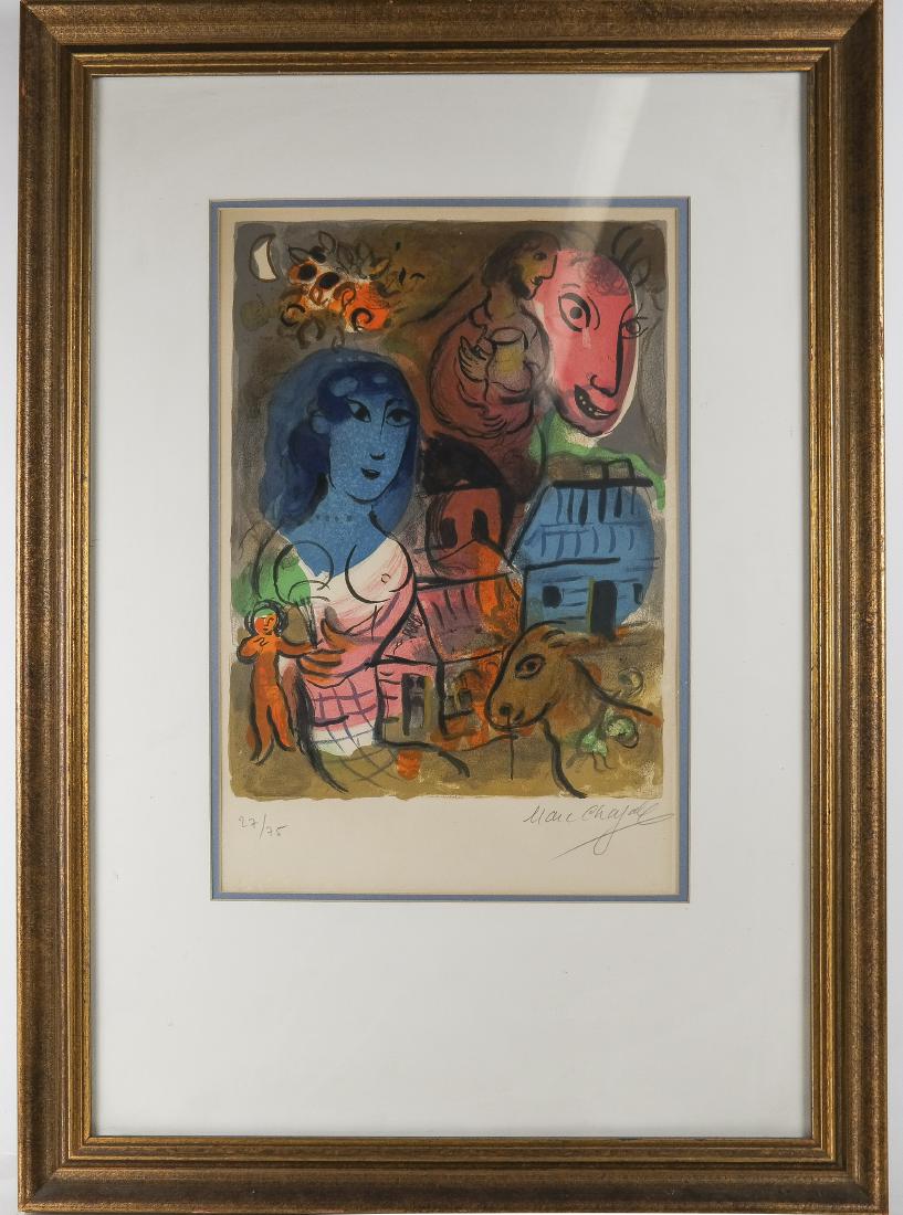 Marc CHAGALL: Antilopa - Lithograph (1 of 10)