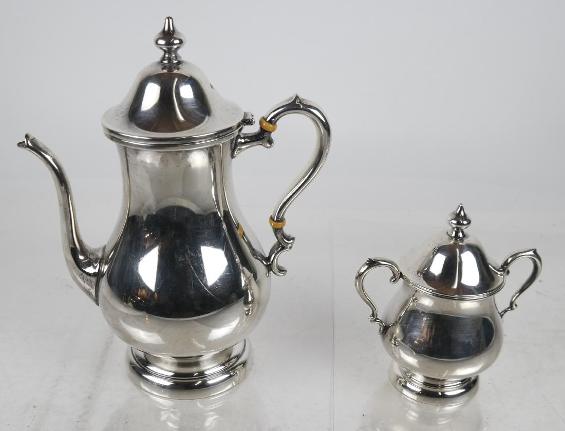 Preisner Sterling Coffee Pot & Sugar (1 of 5)