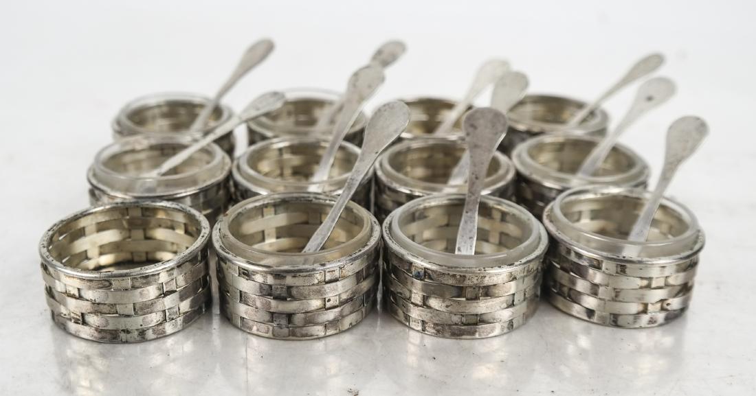 Tiffany & Co. Open Salts & Salt Spoons (1 of 5)