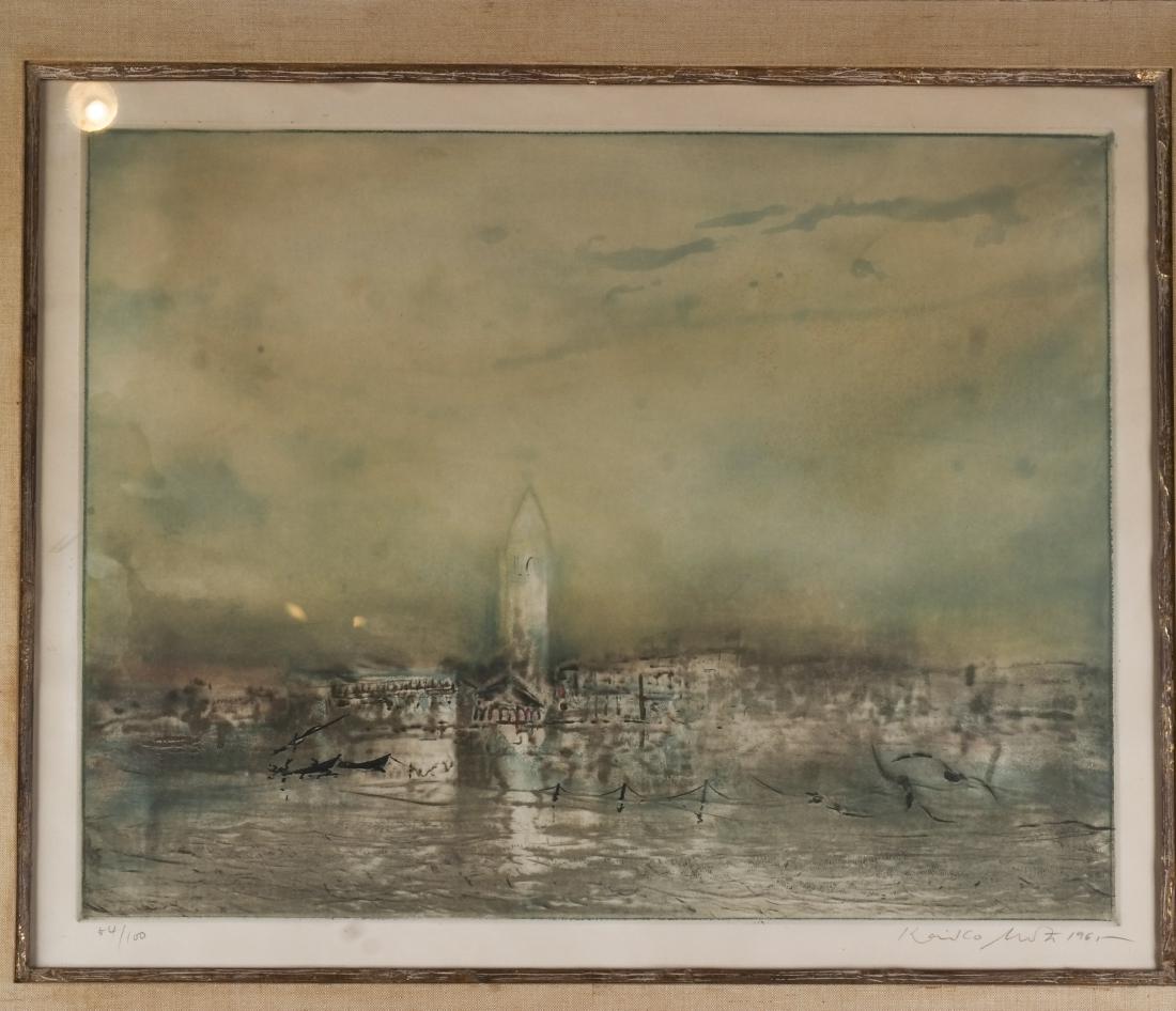 Kaiko Moti, Etching-"Venice" 54/100 (1 of 10)
