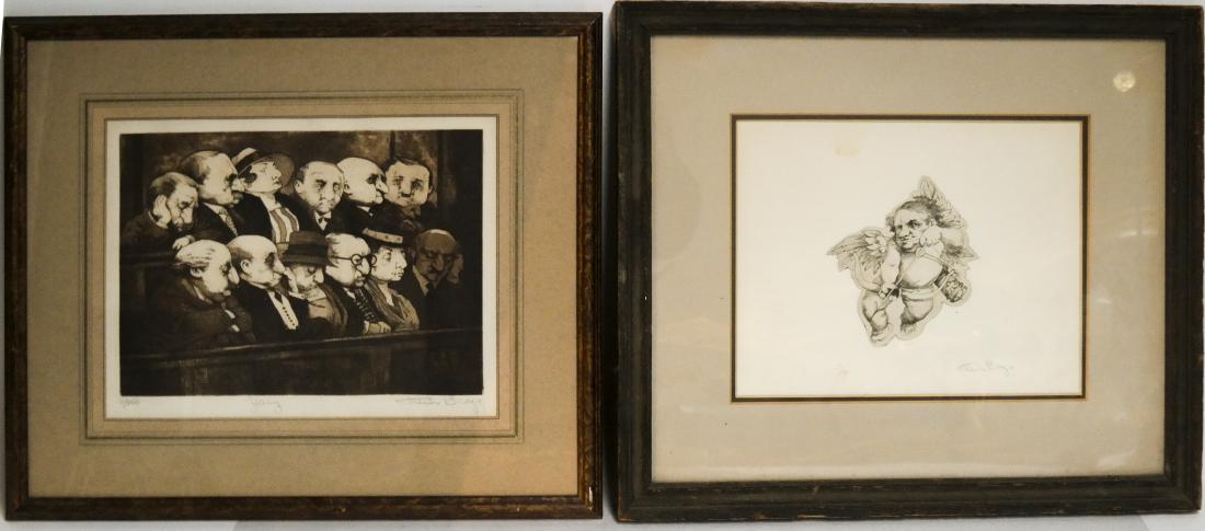 Charles BRAGG: Two Framed Prints (1 of 10)