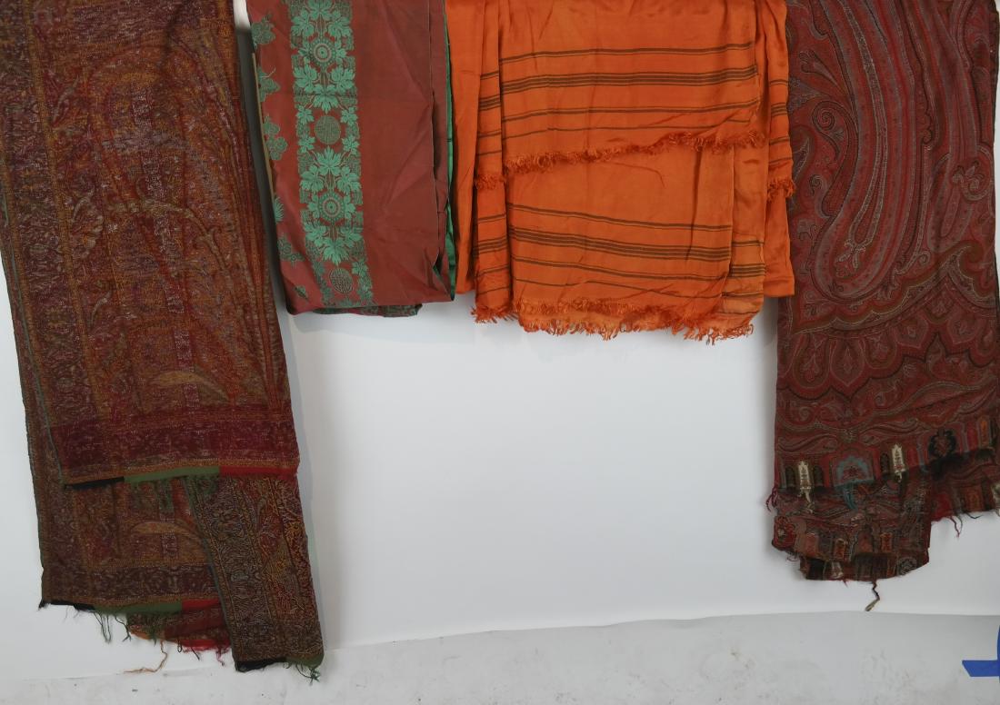 Lot of 4 Woven Tablecloths, Panels, Etc. (1 of 9)