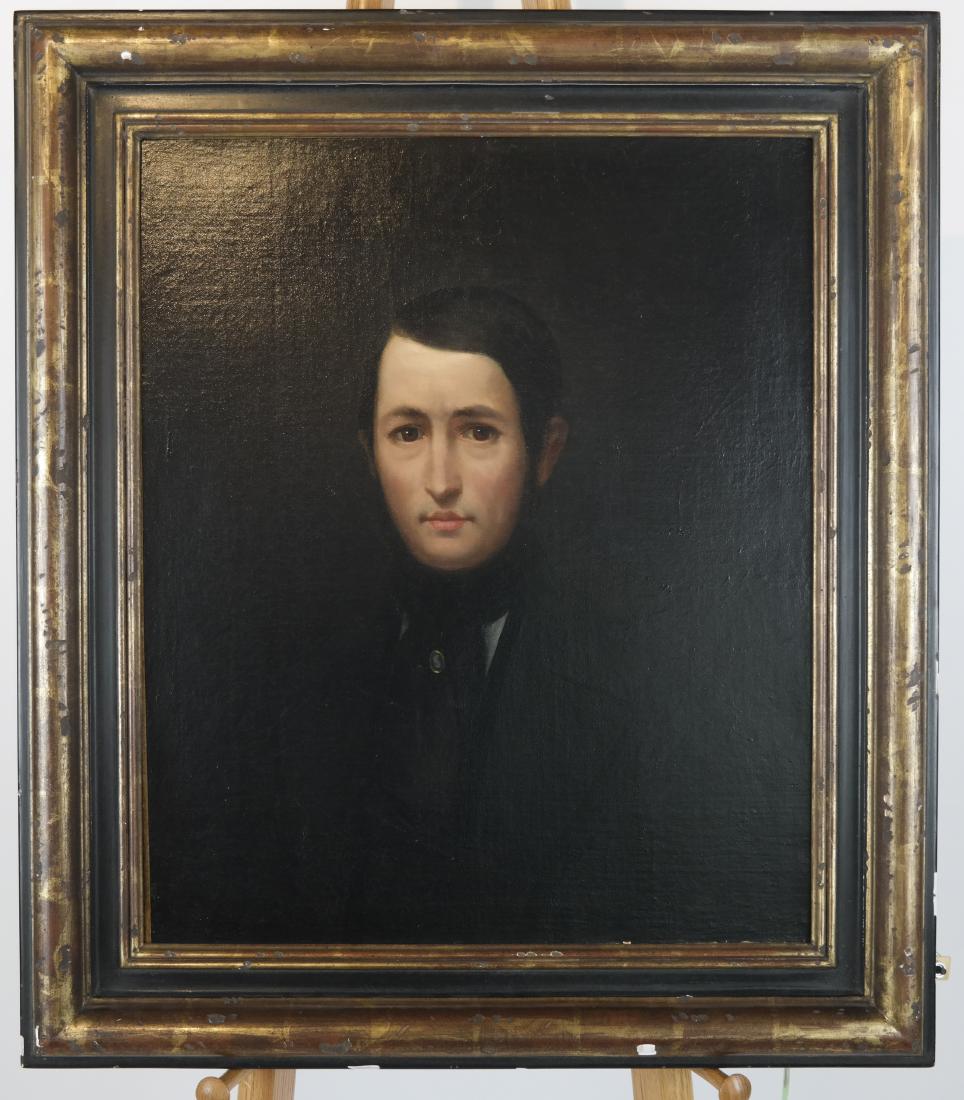 19th C. Portrait of Young Man - O/C (1 of 6)