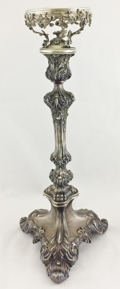 Continental Lion Foot Silver Candlestick Apergne (1 of 13)