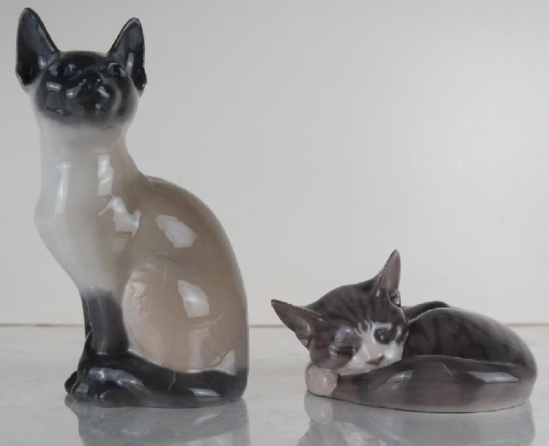 Two Royal Copenhagen Cats (1 of 7)