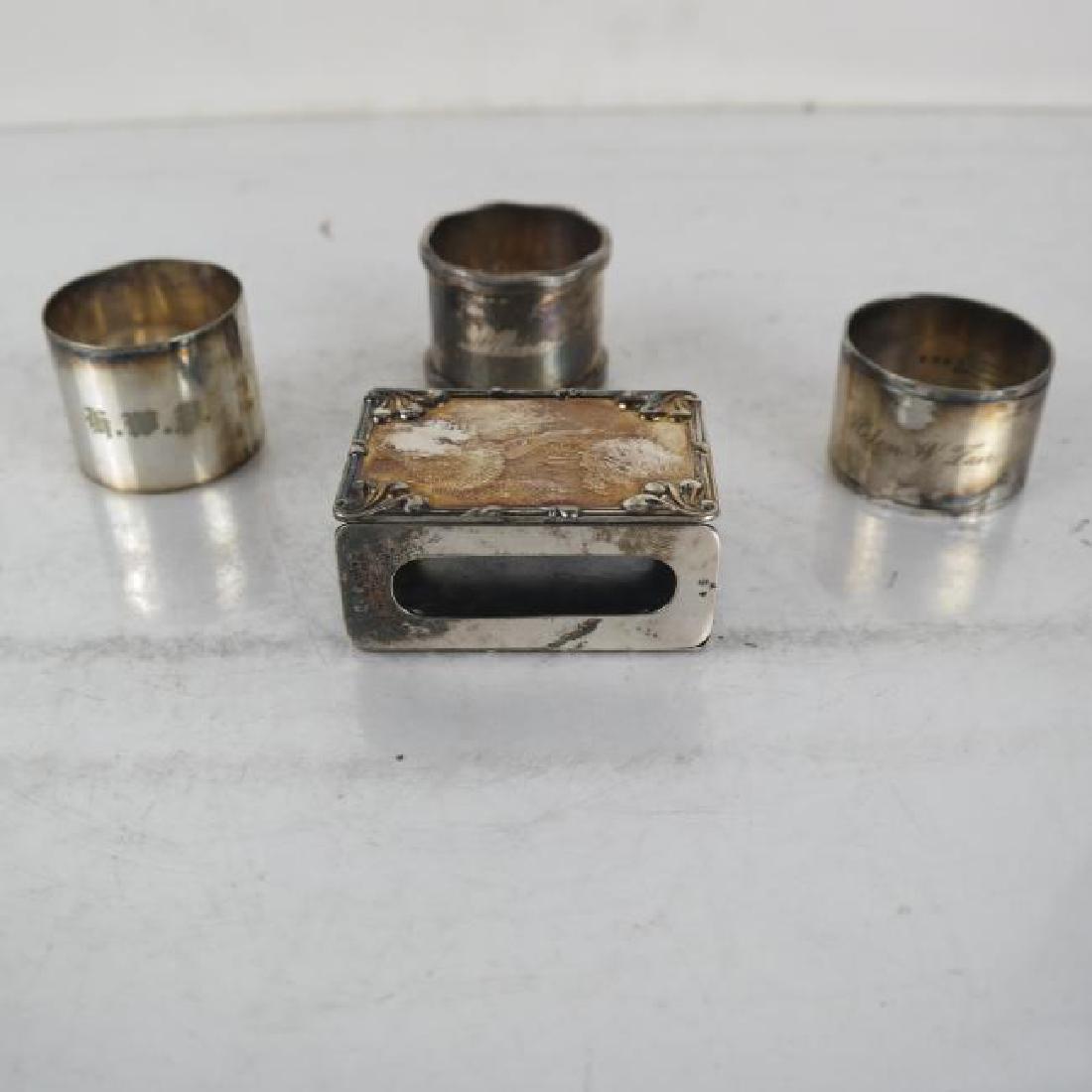 Tiffany & Co. Silverplate Napkins/Match (1 of 3)