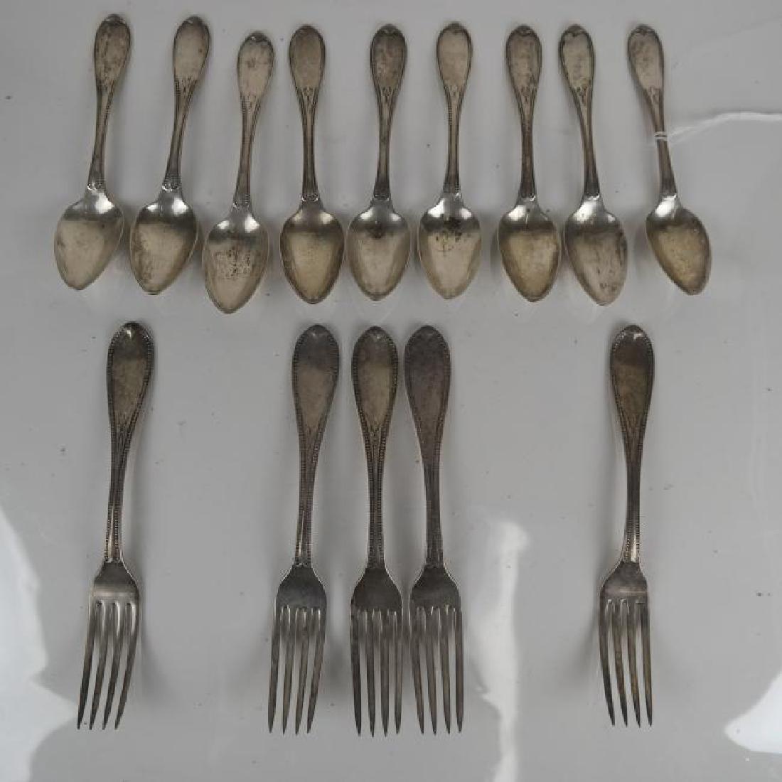 Tiffany & Co.: Silver - 9 Spoons, 5 Forks (1 of 5)