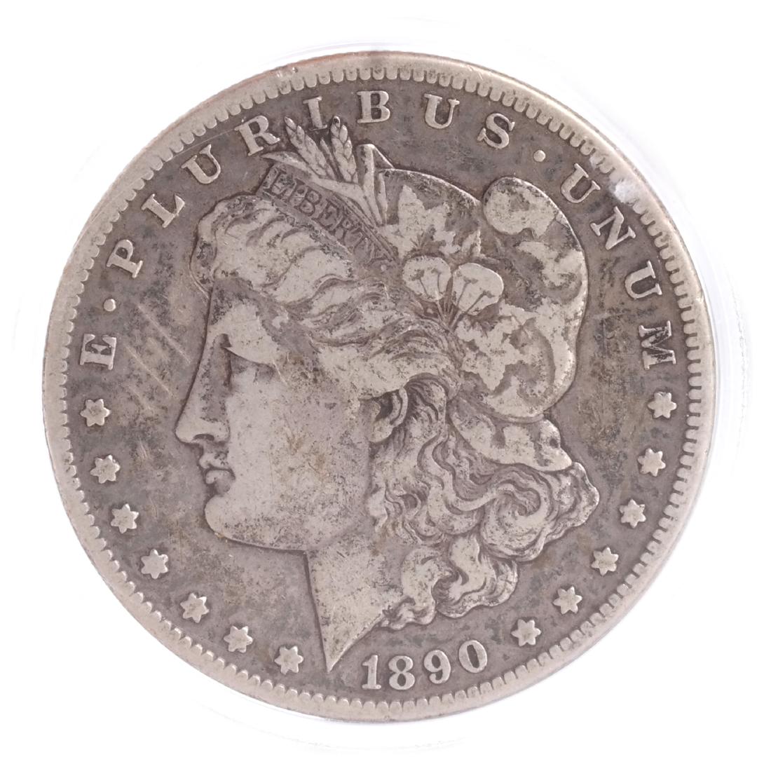 1890-CC Morgan Dollar, Fine (1 of 2)