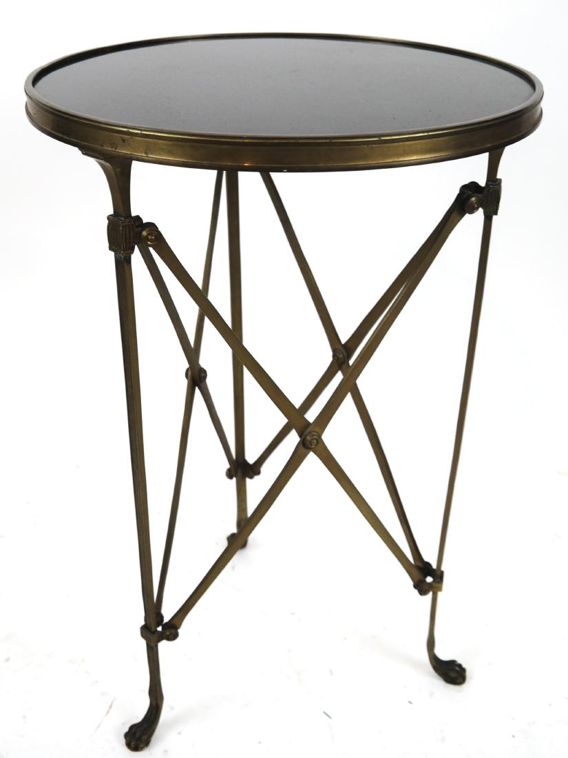 20th Century Bouillotte Slate-Inset Table (1 of 4)