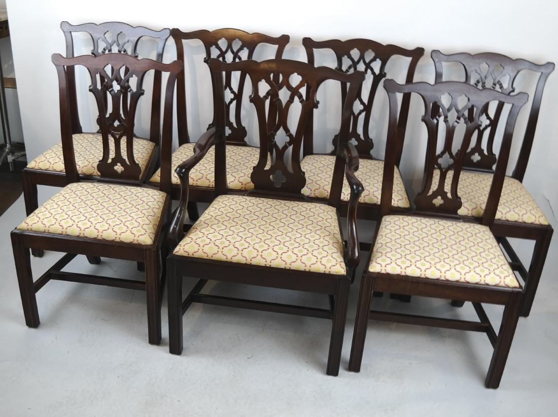 Eight Antique American Dining Chairs (1 of 8)