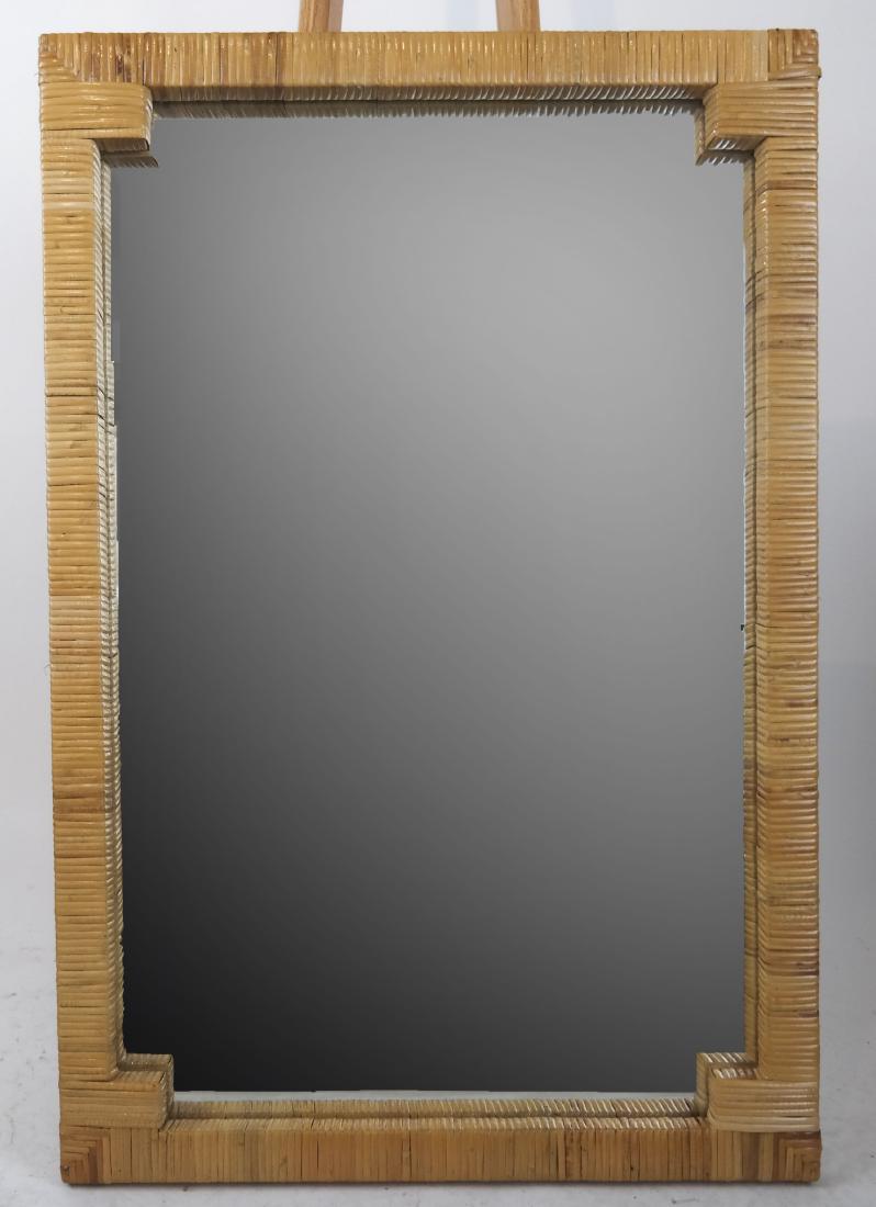 Modern Rattan Mirror (1 of 5)
