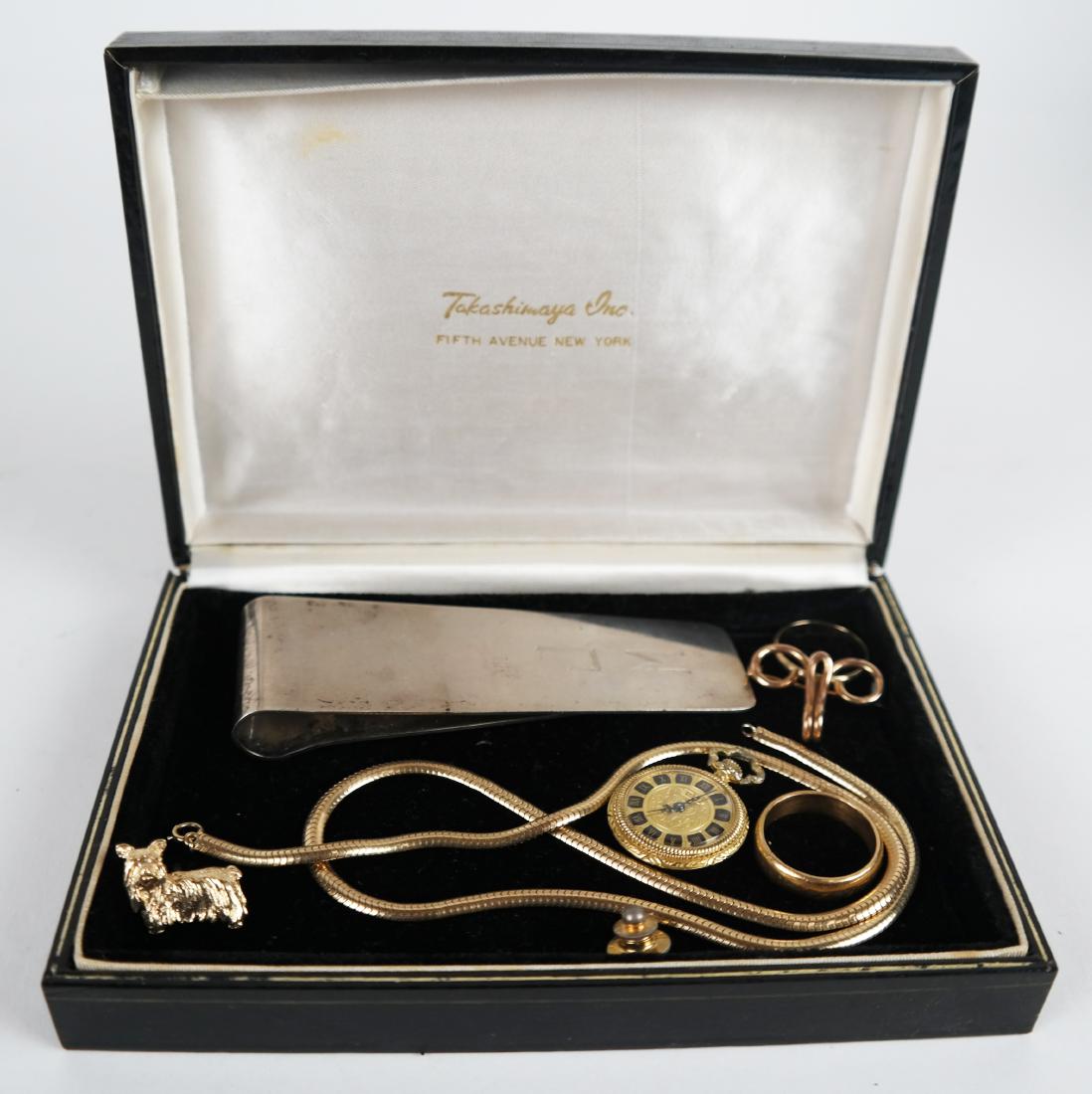 Lot of 14k Gold & Sterling Silver Items (1 of 9)