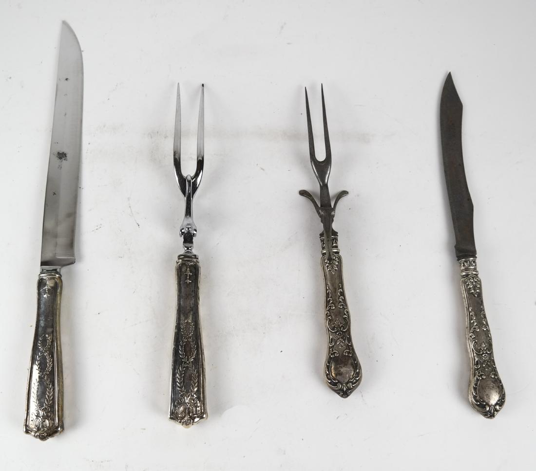 2 Sterling Silver Carving Sets, Including Tiffany (1 of 2)