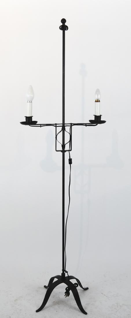 Gothic-Style Candlestick Floor Lamp (1 of 6)