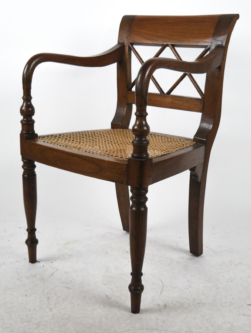 Antique English Caned Seat Chair (1 of 8)