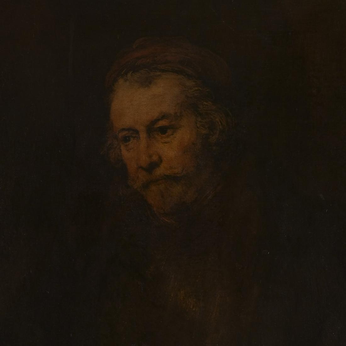 Portrait of An Old Man - Oil on Canvas (1 of 9)