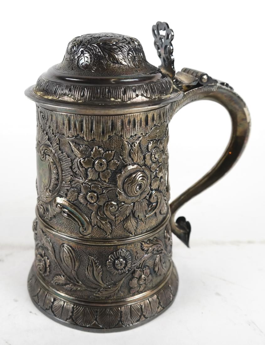 Mid-18th Century English Silver Tankard (1 of 8)