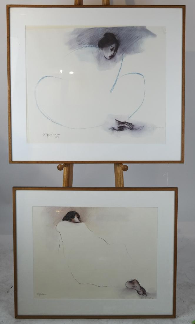 R.C. GORMAN: Women - 2 Prints (1 of 7)