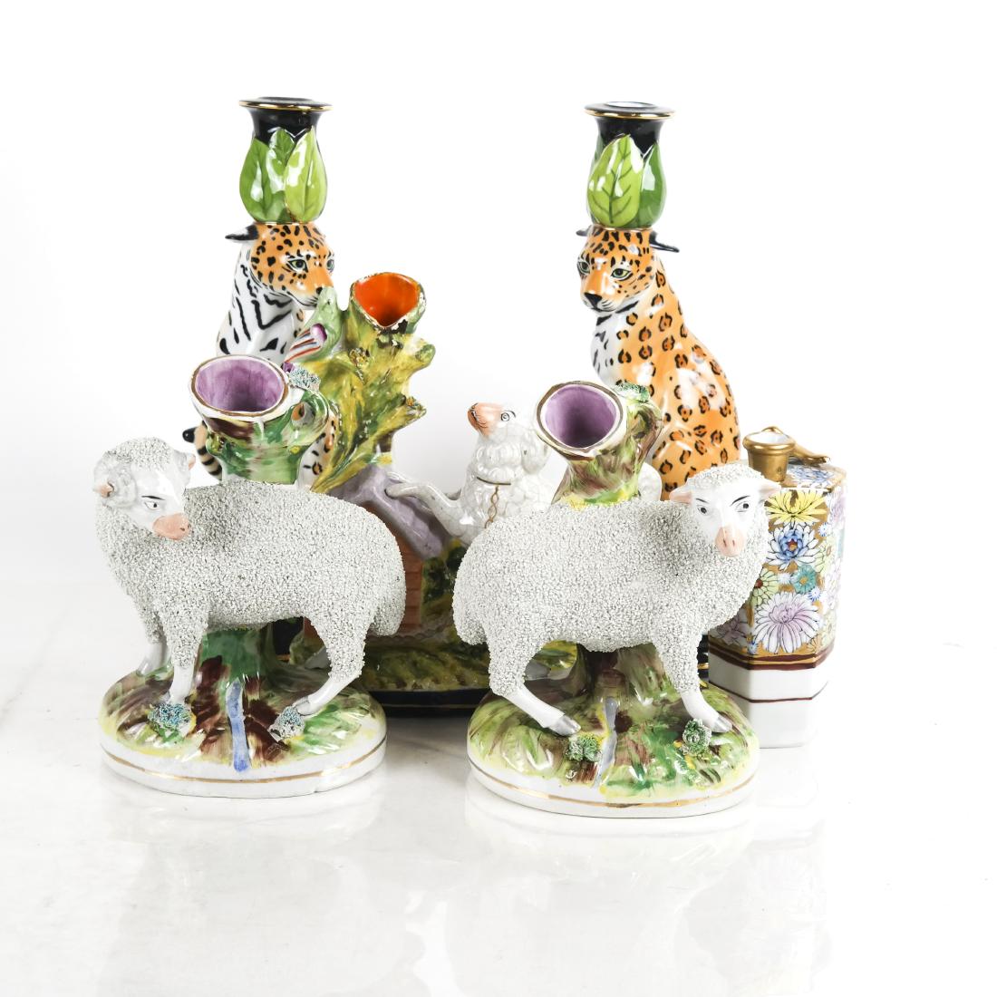 Six Ceramic Decorative Items, Including Lynn Chase (1 of 8)