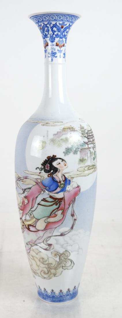 Large Chinese Eggshell Porcelain Vase (1 of 10)