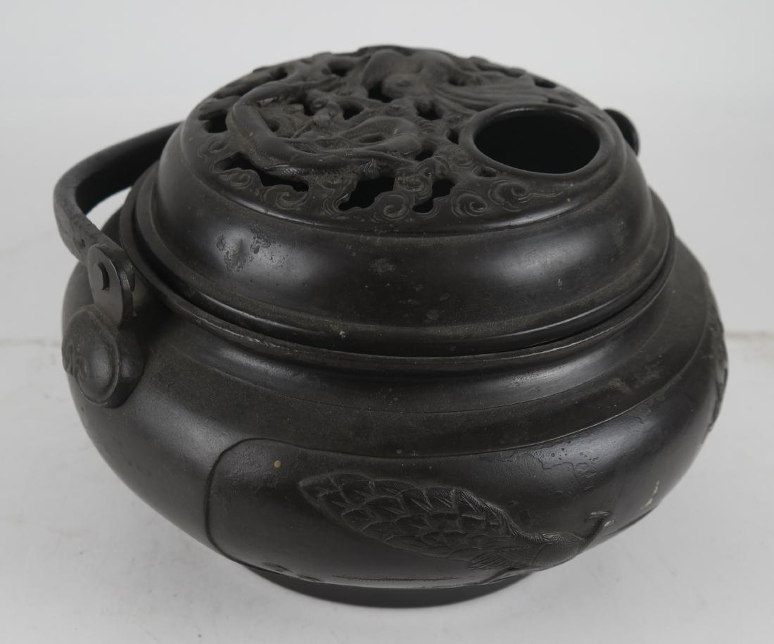 Asian Bronze Incense Burner (1 of 4)