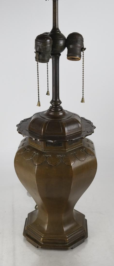 Tiffany & Co. Inscribed Bronze Table Lamp (1 of 5)
