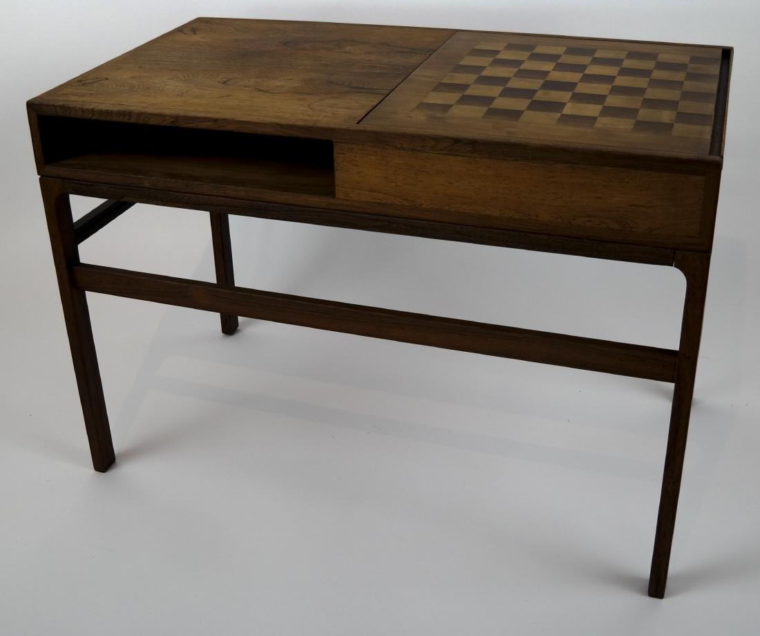 Antique Exotic Wood Gaming Table (1 of 9)