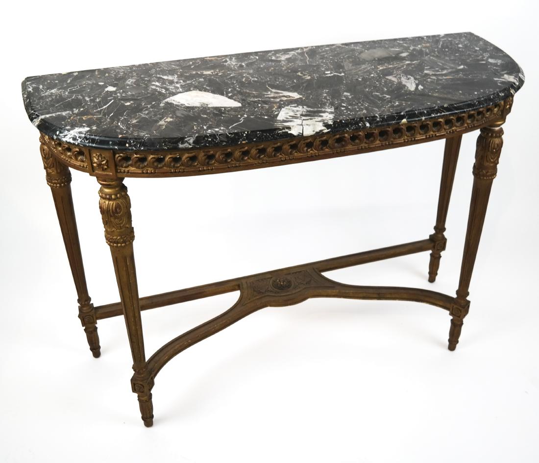 French Louis XVI-Style Console (1 of 9)