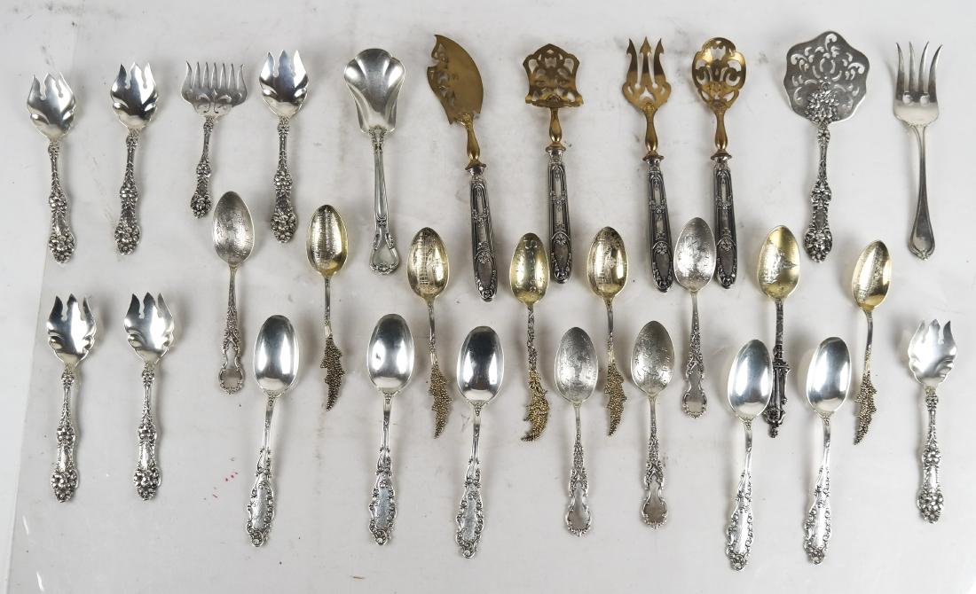 Mixed Sterling Silver Pieces by Towle, Gorham, Etc (1 of 10)