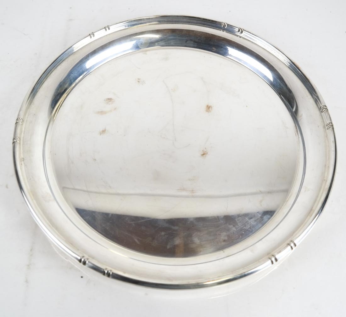 B & M Sterling Silver "Bamboo"  Tray (1 of 5)