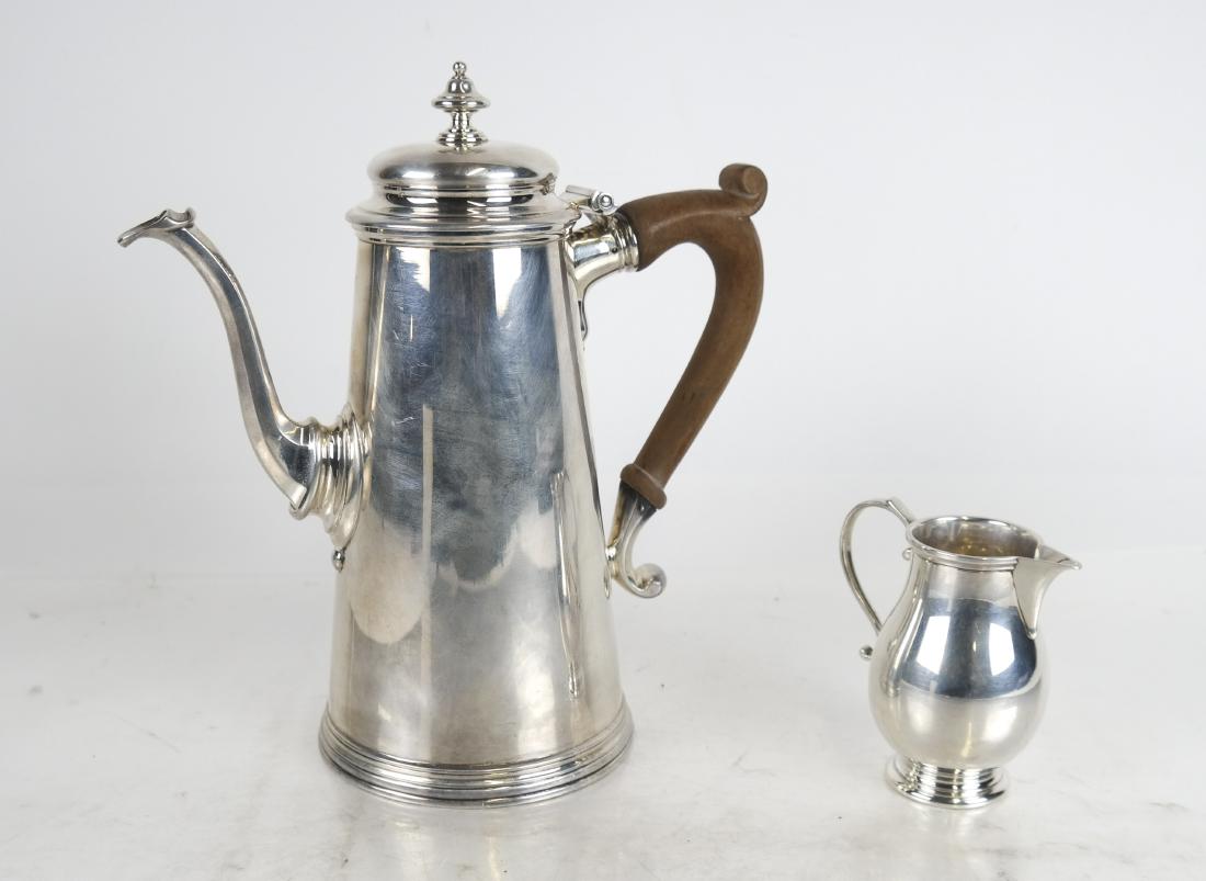 ENSKO Sterling Silver Coffee Pot and Creamer (1 of 8)