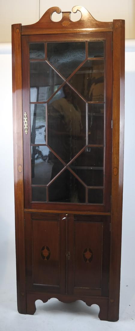 Antique American Corner Cabinet (1 of 6)