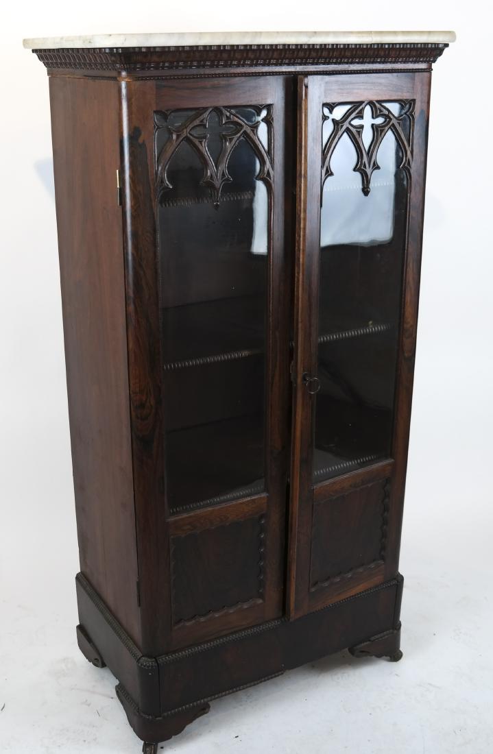 19th C. English Two-Door Bookcase (1 of 9)