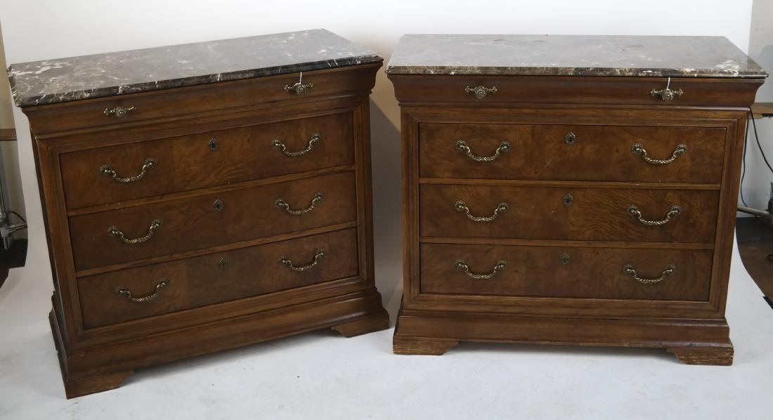 Pair American Empire Chests by Thomasville (1 of 7)