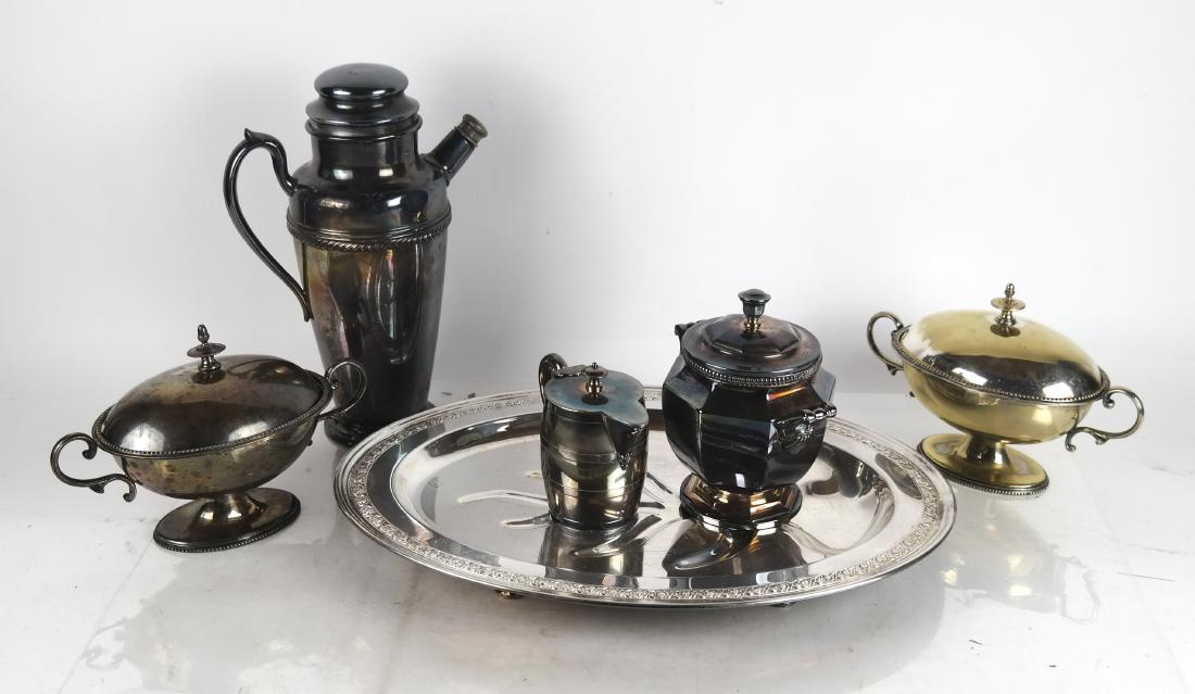 Assorted Silver Plate Hollowware (6) (1 of 8)