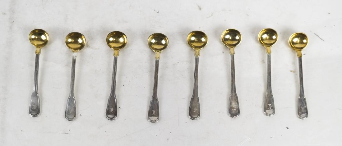 8 Sterling Silver Salt Spoons by Tiffany & Co. (1 of 2)