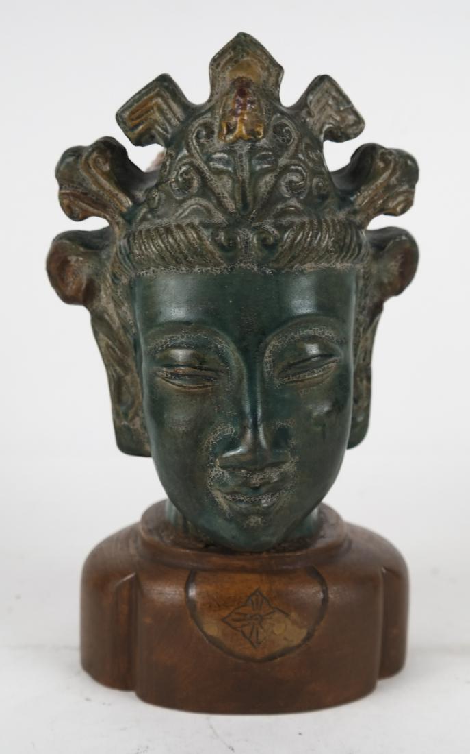 Southeast Asian Ceramic Head (1 of 6)