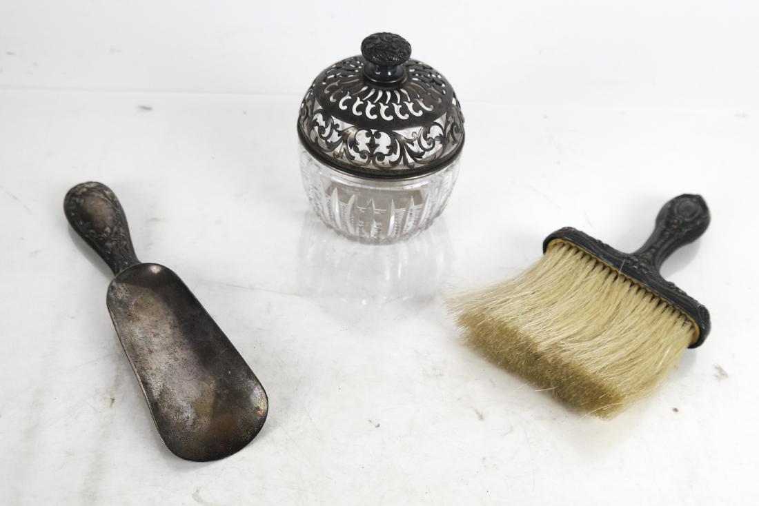 3-Piece Sterling Silver Dresser Set (1 of 7)