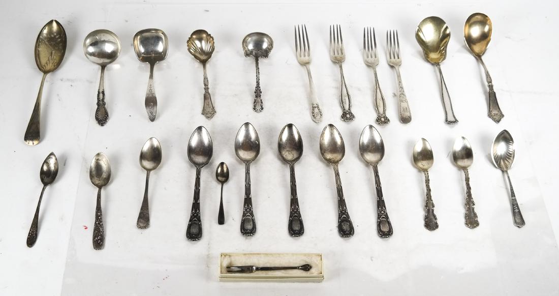 Lot of Assorted Silver and Silver Plate (1 of 7)