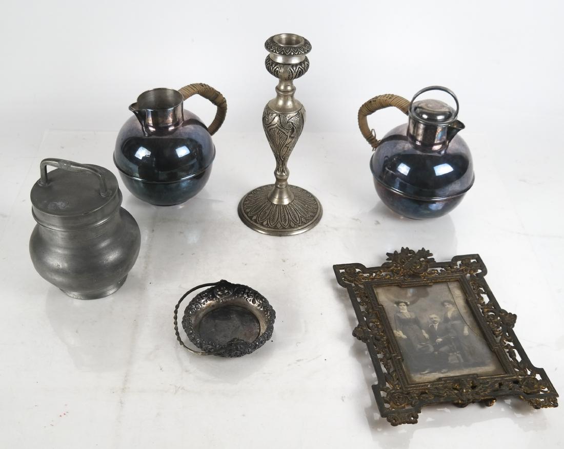 Lot of 6 Silver Plate Articles (1 of 12)