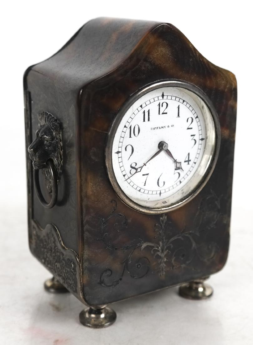 Tiffany & Co. Miniature Silver Clock (1 of 6)