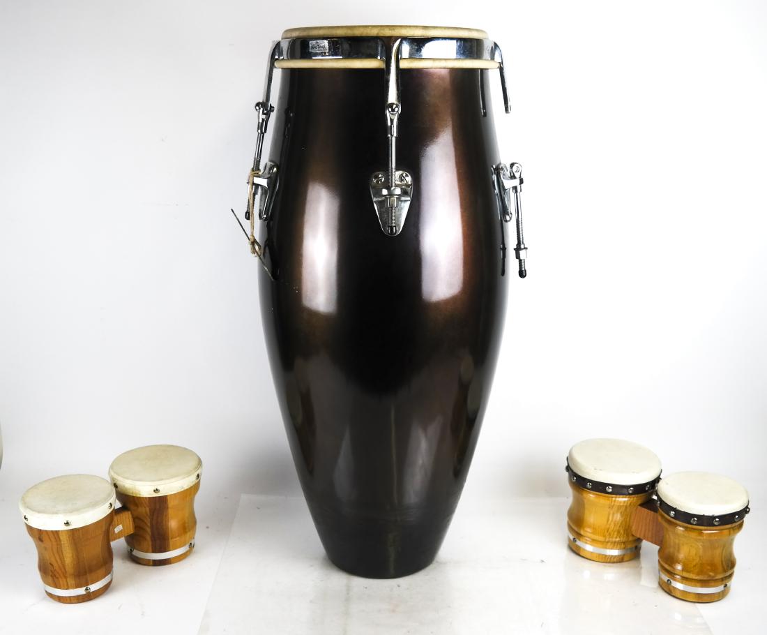 Three Drums: Two Bongos, One Conga (1 of 8)