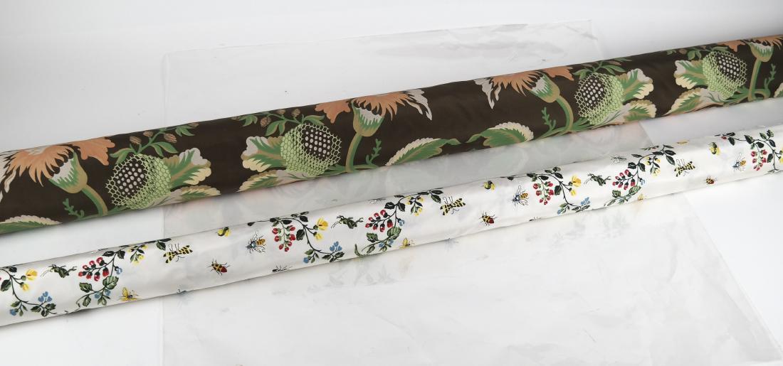 Two Vintage Scalamandre Silk Hand Prints (1 of 7)