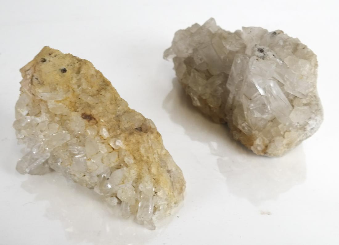 Two Quartz Crystal Geode Fragments (1 of 4)