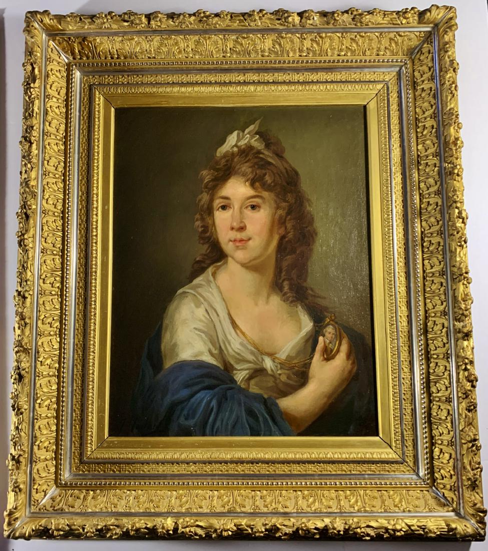 Antique Portrait after Antonio Maria Esquivel (1 of 12)