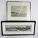 2 Framed Works - Sailing (Pastel) & City (Print)