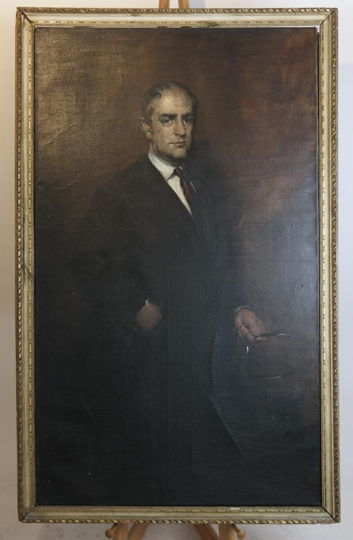 Frank MASON:  Portrait of a Man - Oil on Canvas (1 of 6)