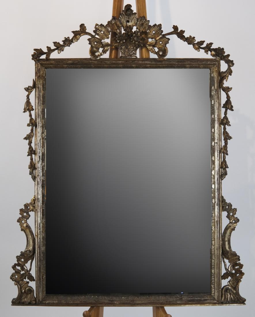 Antique Continental Wood Mirror (1 of 7)