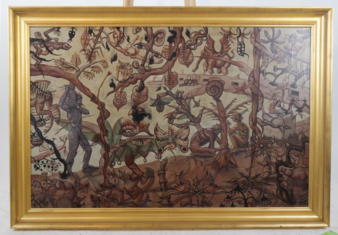 Iran PLATA FABREGAT: "Hombriquero" - Oil on Canvas (1 of 6)