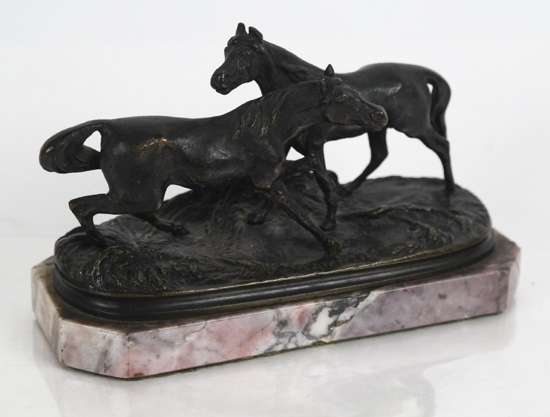 P.J. MENE: Horses - Bronze Sculpture (1 of 4)